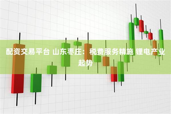 配资交易平台 山东枣庄：税费服务精施 锂电产业起势